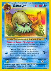 Omanyte Pokemon Legendary Collection Prices