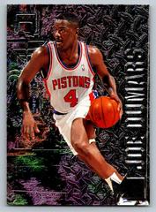 Joe Dumars #28 Basketball Cards 1996 Fleer Metal Prices