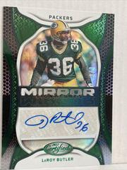 LeRoy Butler [Green] #MS-LB Football Cards 2022 Panini Certified Mirror Signatures Prices