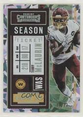 Terry McLaurin [Cracked Ice] Football Cards 2020 Panini Contenders Prices