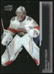 Spencer Knight [Clear Cut] #223 Hockey Cards 2021 Upper Deck Prices