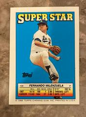 Back | Albert Hall, Ken Williams, Fernando Valenzuela Baseball Cards 1988 Topps Stickercard