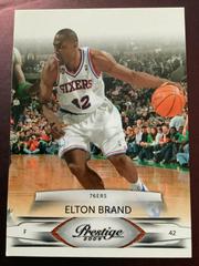 Elton Brand Basketball Cards 2009 Panini Prestige Prices