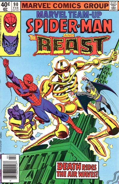 Marvel Team-Up [Newsstand] #90 (1980) Comic Books Marvel Team-Up