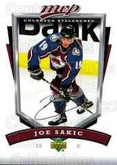 Joe Sakic Hockey Cards 2006 Upper Deck MVP Prices