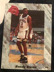 Randy Brown Basketball Cards 1991 Classic Draft Prices
