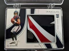 CJ Stroud [Helmets Platinum] #RL-CJS Football Cards 2023 Panini Immaculate Collection Collegiate Prices