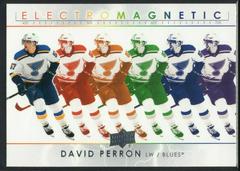 David Perron #EM-4 Hockey Cards 2021 Upper Deck Electromagnetic Prices