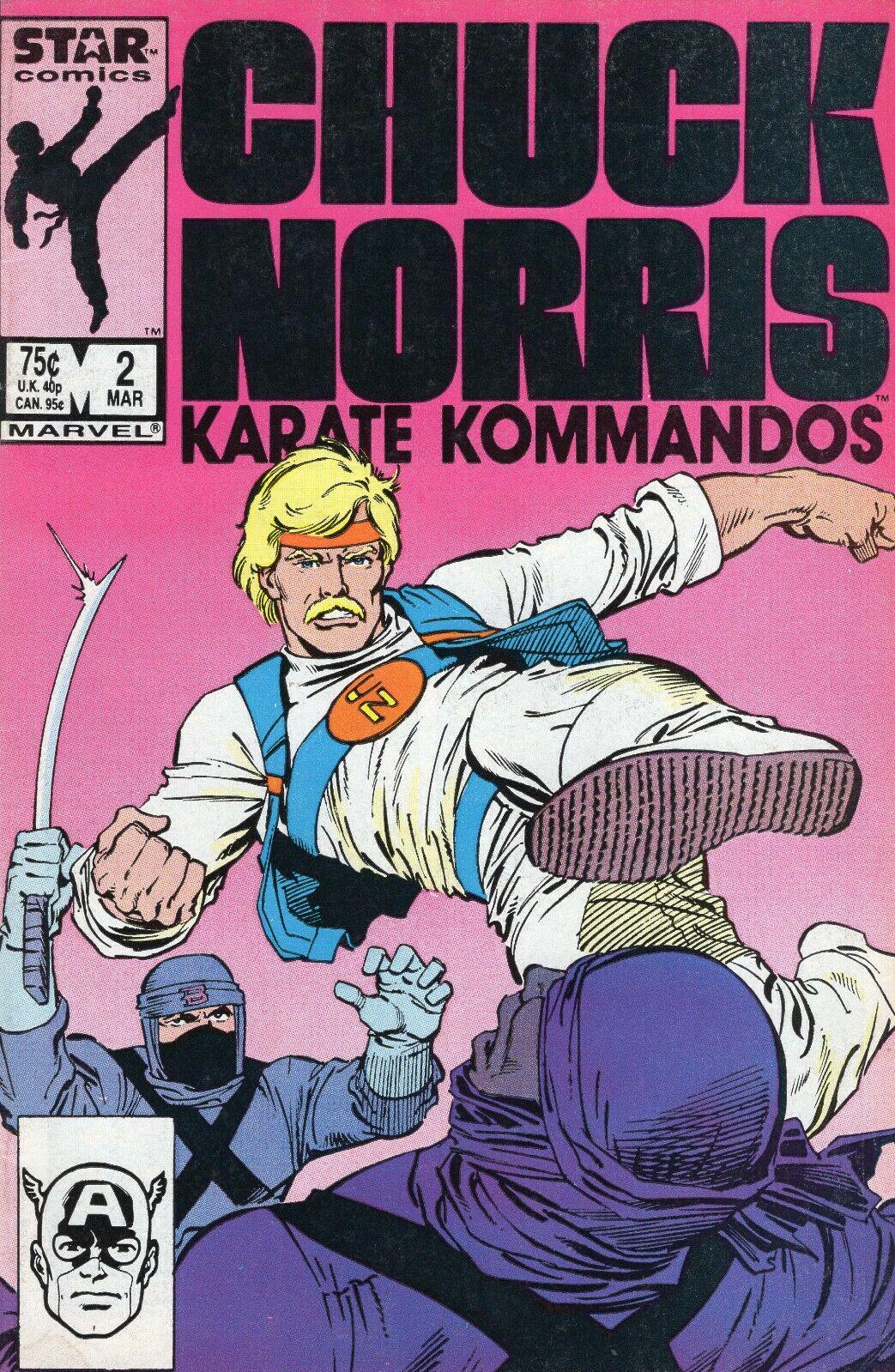 Chuck Norris #2 (1987) Comic Books Chuck Norris