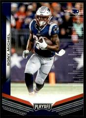 Sony Michel #2 Football Cards 2019 Panini Playoff Prices