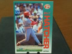 Billy Hatcher #409 Baseball Cards 1992 Fleer Prices
