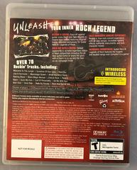 Back | Guitar Hero III Legends of Rock Playstation 3