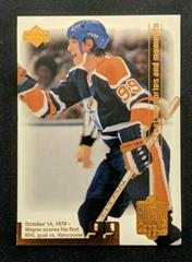 First NHL Goal Hockey Cards 1999 Upper Deck Wayne Gretzky Living Legend Prices