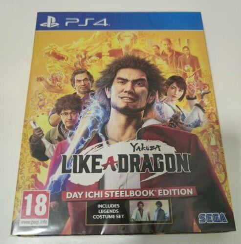 Yakuza: Like A Dragon [Day Ichi Steelbook Edition] PAL Playstation 4