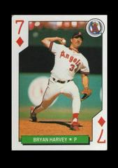 Bryan Harvey [7 of Diamonds] Baseball Cards 1991 U.S. Playing Card All Stars Prices