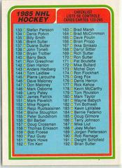 Checklist 133-264 Hockey Cards 1984 O-Pee-Chee Prices