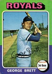 George Brett Baseball Cards 1975 Topps Prices