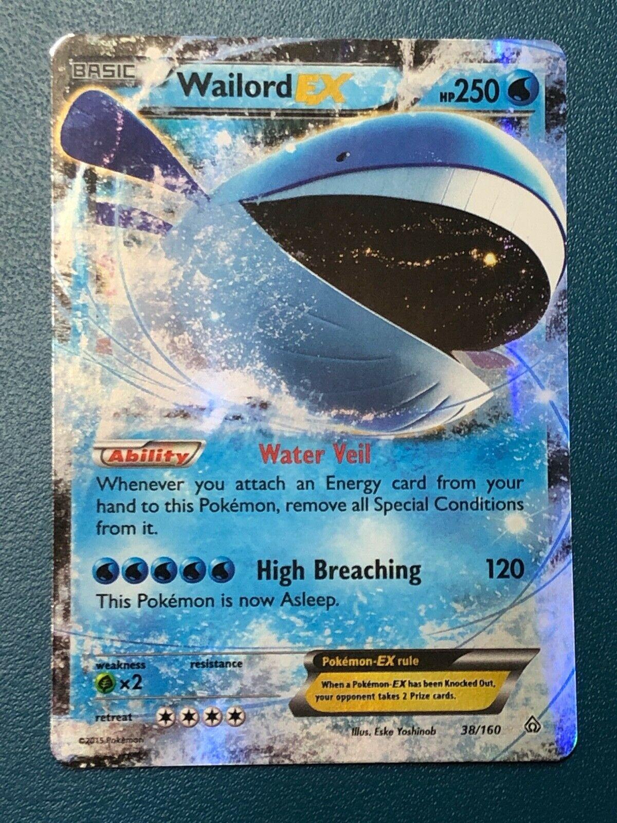 Wailord EX 38 Prices Pokemon Primal Clash Pokemon Cards