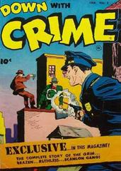 Down with Crime #2 (1952) Comic Books Down With Crime Prices