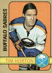 Tim Horton #197 Hockey Cards 1972 O-Pee-Chee Prices