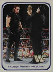 The Undertaker, Paul Bearer [German] #120 Wrestling Cards 1991 Merlin WWF Prices