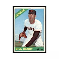 Bill Henry #115 Baseball Cards 1966 Topps Prices