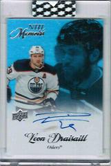 Leon Draisaitl Hockey Cards 2020 Upper Deck Clear Cut NHL Memoirs Autographs Prices
