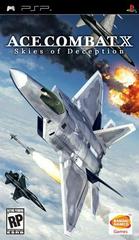 Ace Combat X - Front | Ace Combat X Skies of Deception PSP