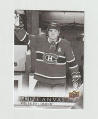 Nick Suzuki [Black & White] Hockey Cards 2022 Upper Deck UD Canvas Prices