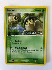 Seedot [Reverse Holo] #71 Pokemon Deoxys Prices