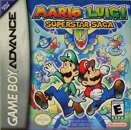 Mario and Luigi Superstar Saga Cover Art