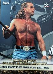 Shawn Michaels Wrestling Cards 2019 Topps WWE SummerSlam Greatest Matches & Moments Prices