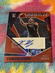 Bruce Brown [Blue] Basketball Cards 2020 Panini Chronicles Airborne Signatures Prices