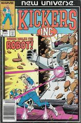 Kickers, Inc. [Newsstand] #2 (1986) Comic Books Kickers Inc Prices