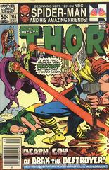 The Mighty Thor [Newsstand] #314 (1981) Comic Books Mighty Thor Prices
