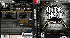 Artwork - Back, Front | Guitar Hero: Metallica Playstation 3
