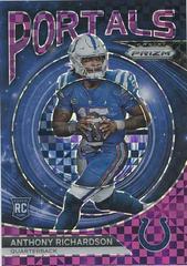 Anthony Richardson [Prizms Purple Power] #PO-5 Football Cards 2023 Panini Prizm Portals Prices