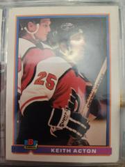 Keith Acton #244 Hockey Cards 1991 Bowman Prices