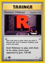 Rocket's Hideout [1st Edition] #63 Pokemon Neo Revelation Prices