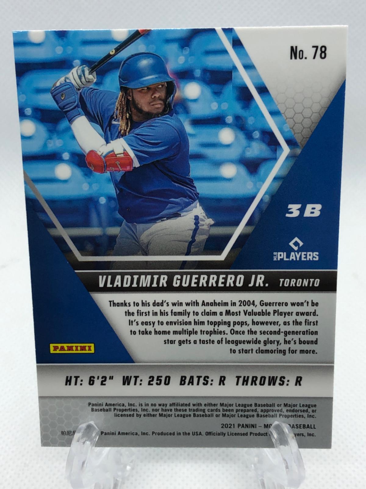Vladimir Guerrero Jr. #78 Prices | 2021 Panini Mosaic | Baseball Cards