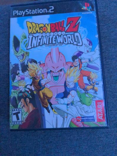 Dragon Ball Z Infinite World Item Box And Manual Playstation 2