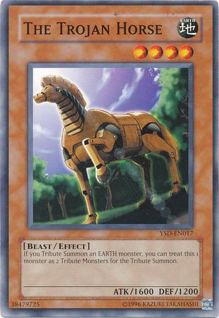 The Trojan Horse YSD-EN017 YuGiOh Starter Deck 2006