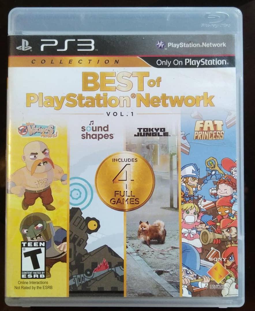 Best of PlayStation Network Vol. 1 Item and Box only Playstation 3