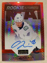 Olli Juolevi [Red Prism] Hockey Cards 2020 O Pee Chee Platinum Rookie Autographs Prices
