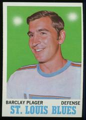 Barclay Plager Hockey Cards 1970 Topps Prices