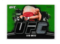 Tito Ortiz [Green] #FM-TO Ufc Cards 2010 Topps UFC Knockout Fight Mat Relic Prices
