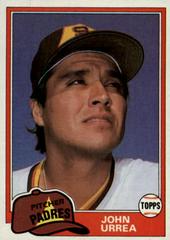 John Urrea [Traded] #847 Baseball Cards 1981 Topps Prices