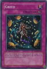 Greed [1st Edition] SOD-EN055 YuGiOh Soul of the Duelist Prices