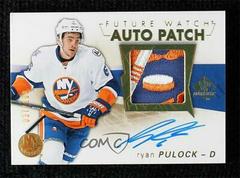Ryan Pulock [Limited Patch Autograph] Hockey Cards 2016 SP Authentic Prices