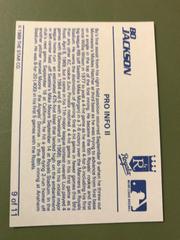 Pro Information Ll | Bo Jackson Baseball Cards 1989 Star Jackson